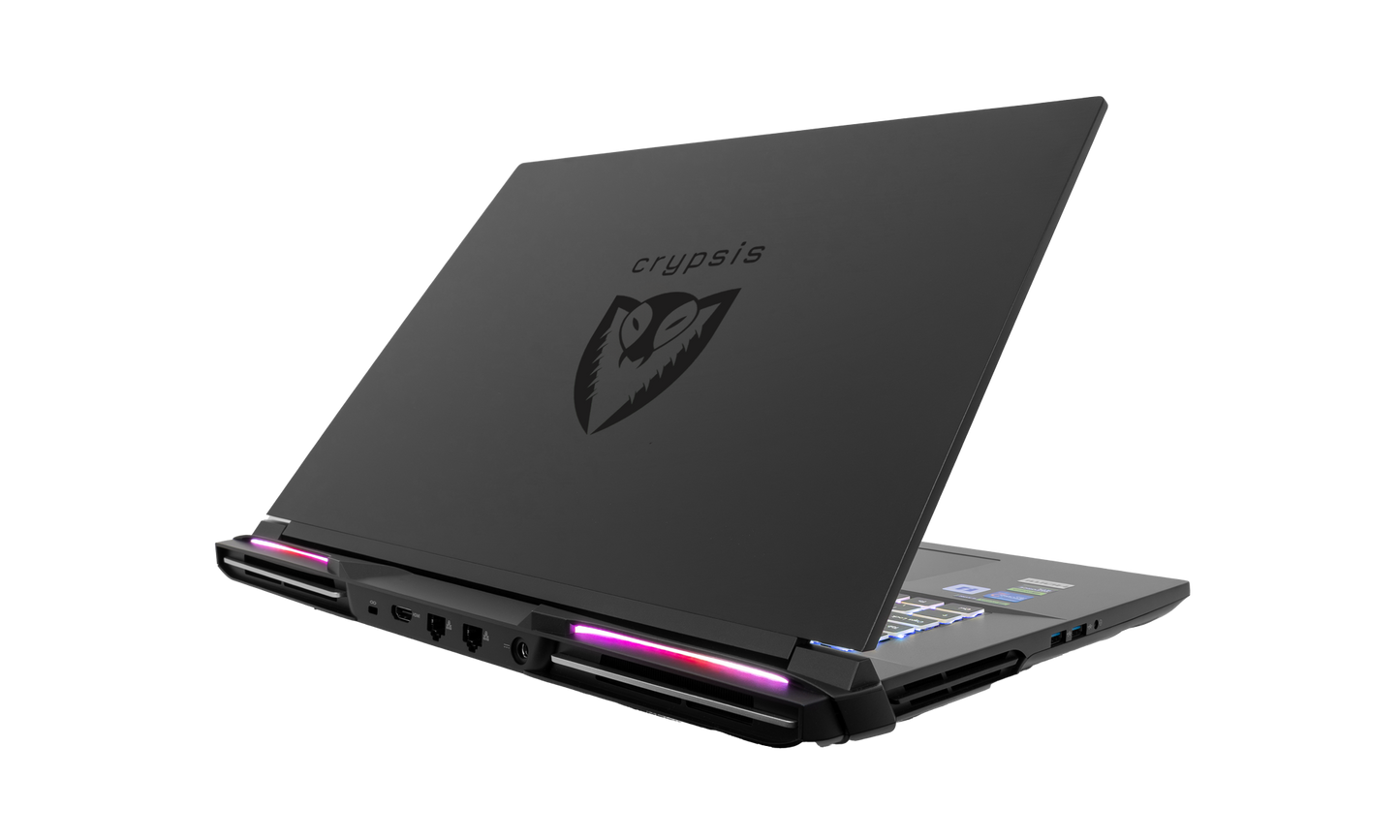 half closed laptop view of lid