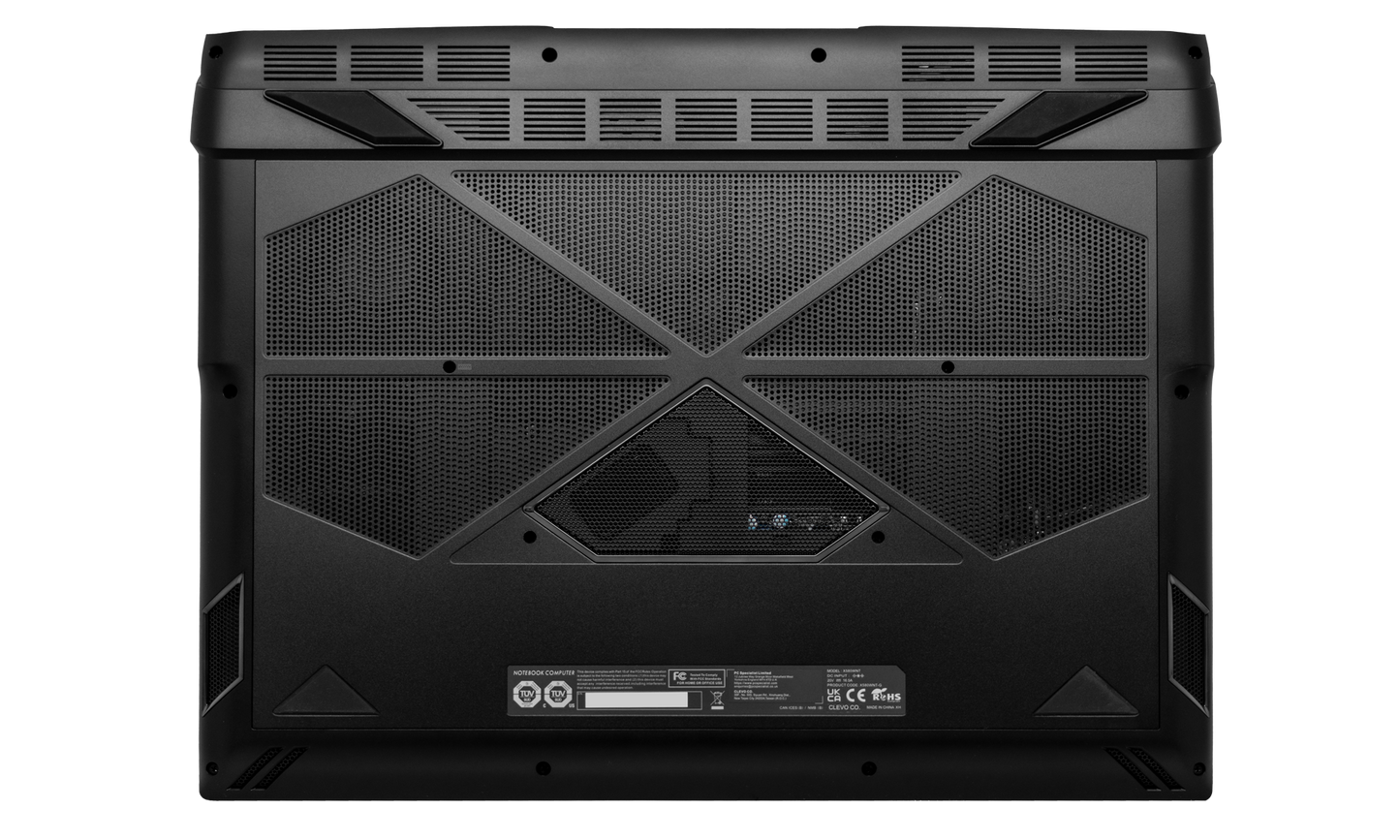 laptop workstation under side
