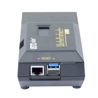 End view of Write Protect USB showing Host Connections